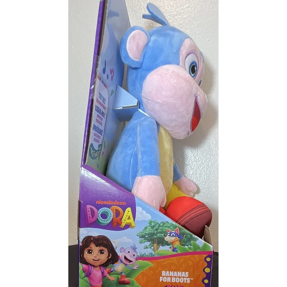 Boots Monkey Plush Dora the Explorer Talking Singing 12in, 3+ Kids Toys